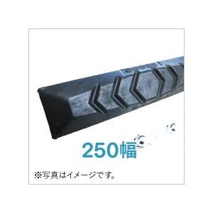 ゴムパッド 250mm幅  1枚 P101-250B/NM KBL 2本ボルト止め シューパッド 2...