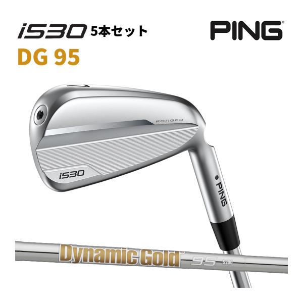 PING ピン i530アイアン DynamicGold DG95 シャフト 5本セット PING ...