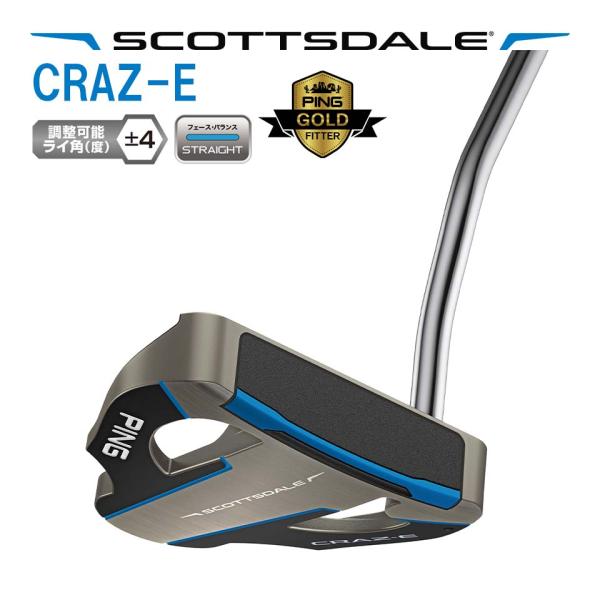 2025モデル PING ピン パター SCOTTSDALE CRAZ-E スコッツデール クレイジ...