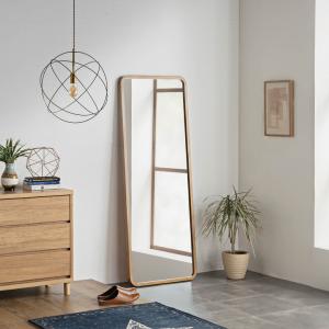 イケア（IKEA） HOVET/ホーヴェット ミラー78×196cm アルミニウム