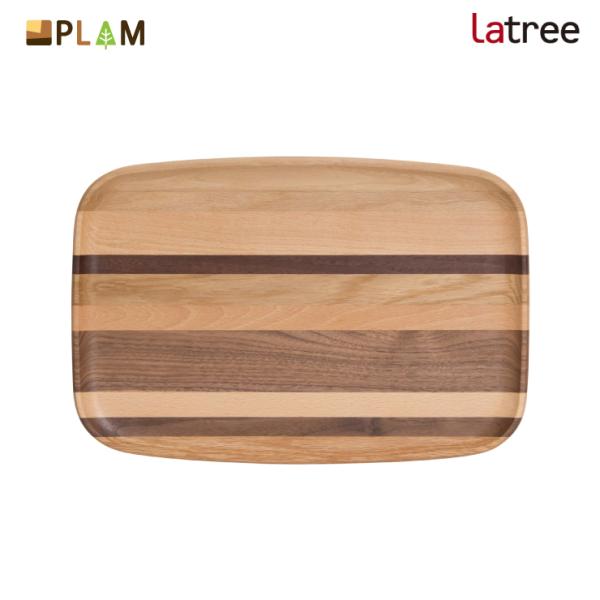 PLAM Latree トレイLL モザイク 小さな無垢の木 幸せインテリア 飛騨家具 プラム ラト...