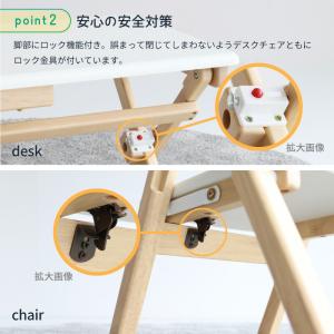 キッズ デスク&チェアセット ILS-3675...の詳細画像4