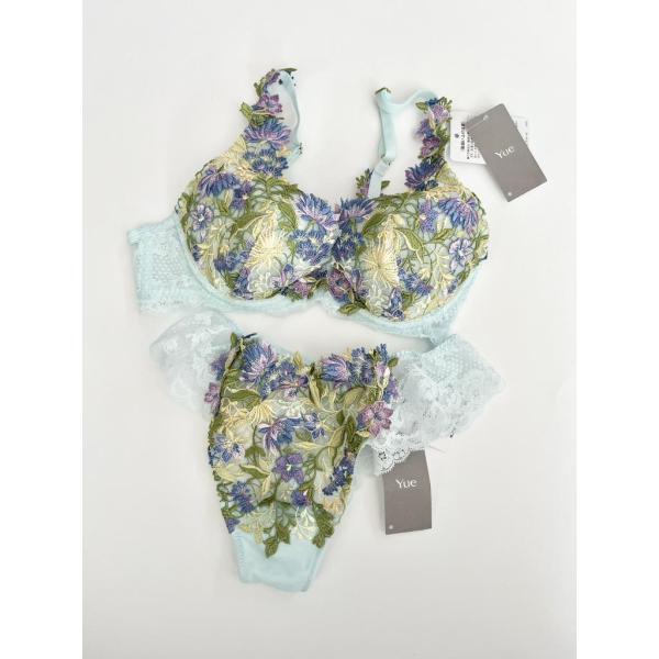 新品タグ付☆Wacoal Yue ワコール ユエ ブラジャー＆ソング Tバックショーツ D65 M ...