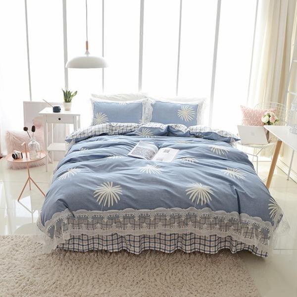 可愛い花柄布団カバー３点セット(シングル) Bella14 (寝具カバー/ベッドリネン/シーツ/掛け...