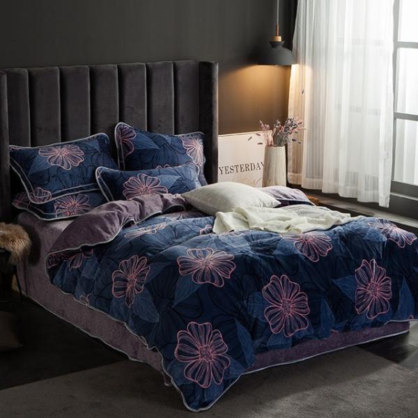 お洒落な花柄布団カバー３点セット(シングル) Bella23 (ベッドリネン/シーツ/掛け布団カバー...