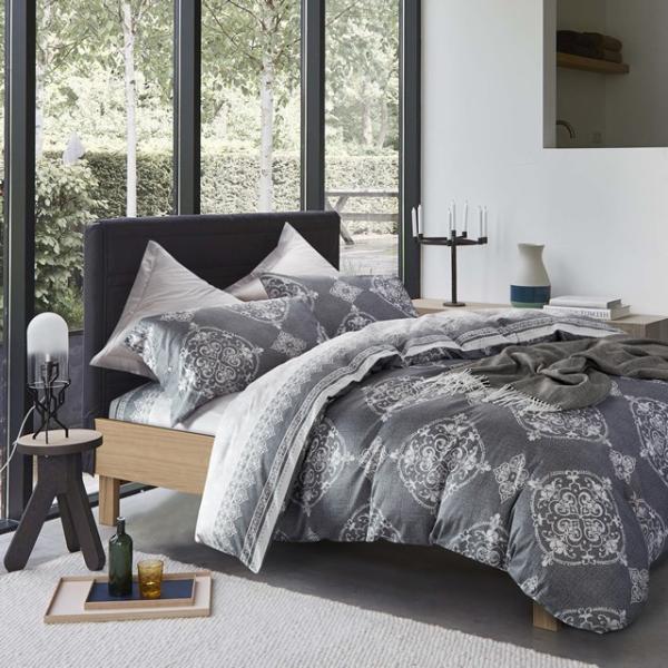 お洒落な花柄高級布団カバー３点セット(シングル) Bella26 (ベッドリネン/シーツ/掛け布団カ...