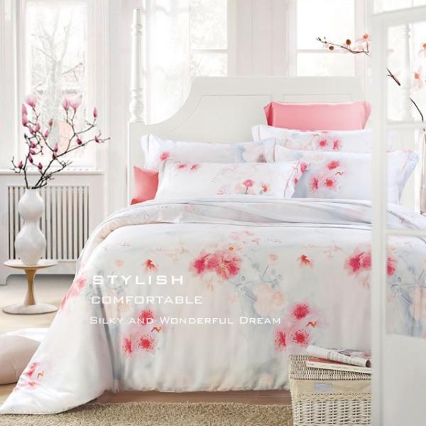 お洒落な花柄高級布団カバー４点セット Bella4 (寝具/寝具カバー/ベッドリネン/ベッドカバー/...