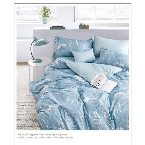 北欧花柄寝具カバーセット/シングルSWEN1(寝具/寝具カバー/ベッドリネン/ベッドカバー/シーツ/...