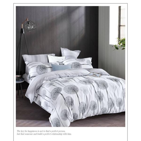 北欧花柄寝具カバーセット/シングルSWEN4(寝具/寝具カバー/ベッドリネン/ベッドカバー/シーツ/...