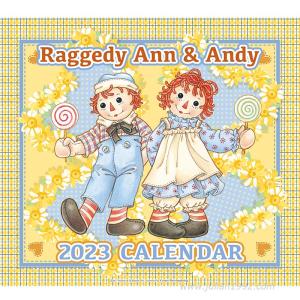 2023年 ラガディ・アン＆アンディ 壁掛けカレンダー