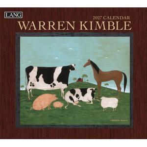 LANG 2027年ラングカレンダー Warren Kimble ウォーレンキンブル