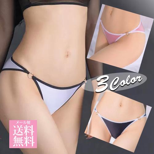 3カラー 極薄 シルキータッチ セクシー ハートリング パンティ パンツ ショーツ 透け感あり sb...