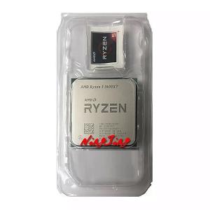 Amd ryzen 5 3600XT R5 3600XT 3.8 ghz 6コアtwelve スレッド cpu プロセッサ L3 = 32メ