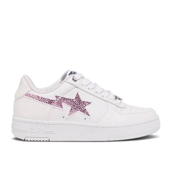 ベイプ Bape 【 Wmns Sta #50 &apos;White Pink Crystals&apos; Wome...