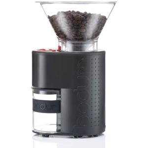 BODUM ボダム BISTRO ビストロ 電動式コーヒーグラインダー ブラック 【正規品】 10903-01JP-3｜jun-shoten