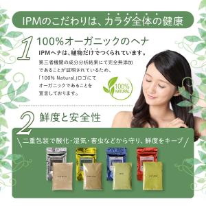 IPM ヘナ インディゴ 100g【エコ洗剤2...の詳細画像3