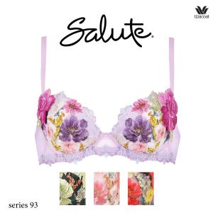 サルート ワコール 83G ブラジャー BTJ483 3/4カップワイヤー (P