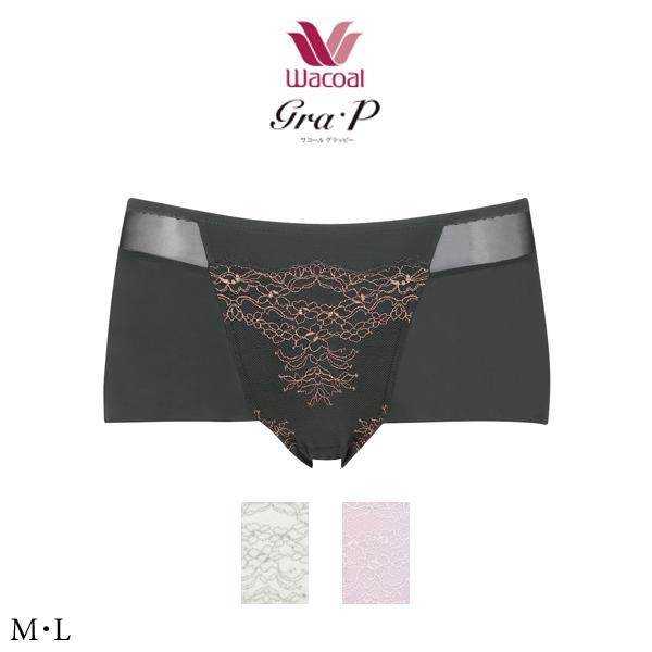 ワコール グラッピー Gra・P エアリーレーシィブラ ペアショーツ PHK251 M・L