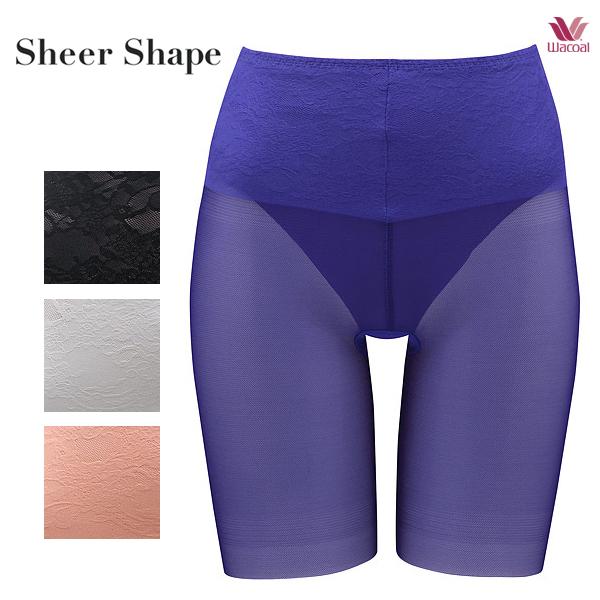 ワコール シアーシェイプ パンツ GRC670（ジャストウエスト・ロング丈）