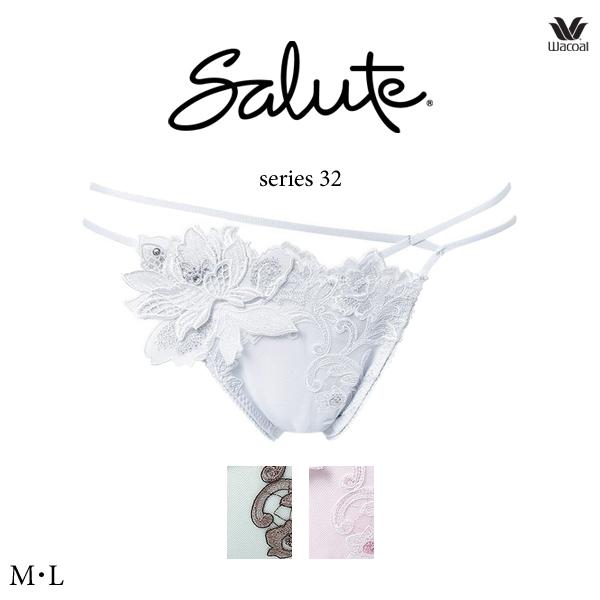 ワコール サルート 32G ショーツ PTJ432 M・L ソング（Tバック)