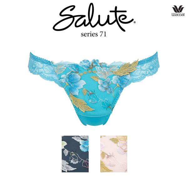 ワコール サルート 71G ショーツ PTJ471ML ソング（Tバック)