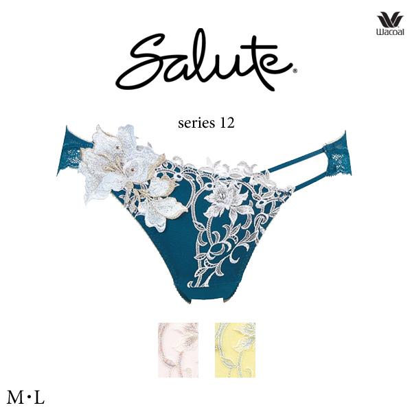 ワコール サルート 12G ショーツ PTJ712 M・L ハイレッグ(ノーマルタイプ)