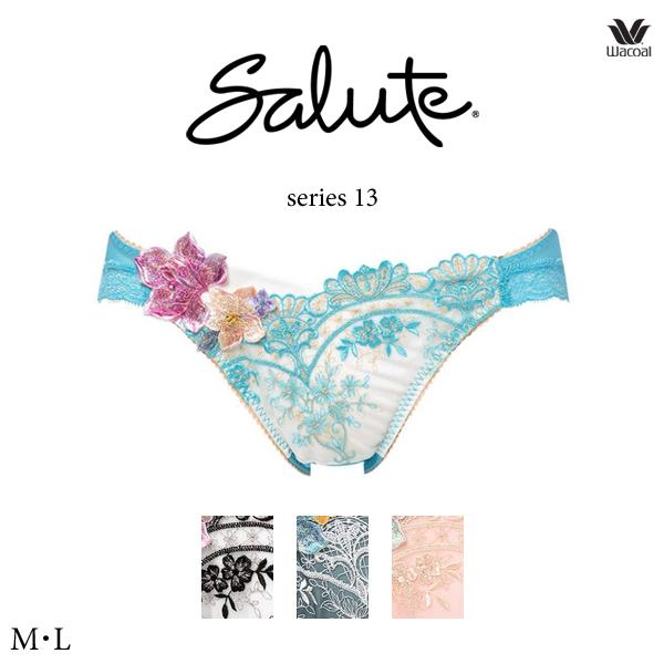 ワコール サルート 13G ショーツ PTJ713 M・L ハイレッグ(ノーマルタイプ)