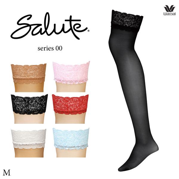 ワコール サルート 00G ガーターストッキング ZTJ400 M