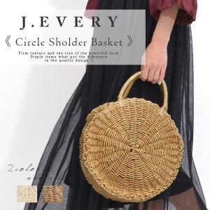 ジェイ.エヴリー J.EVERY かごバッグ サークルバッグ...