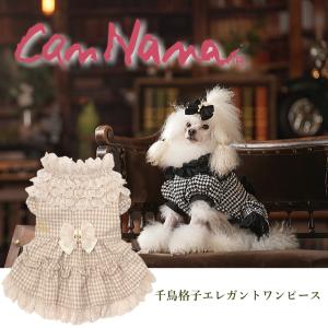 CanNana 春夏【きゃんナナ】ふんわりシアーチェックワンピース SS-LL