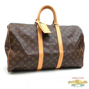 ルイヴィトン LOUIS VUITTON キーポル45 ボストンバッグ モノグラム M41428 【中古】[wa]｜junglejungle