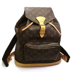 【中古】LOUIS VUITTON モンスリGM バックパック リュック モノグラム M51135｜junglejungle