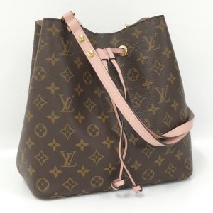 【中古】LOUIS VUITTON ネオノエ ショルダーバッグ ピンク モノグラム M44022｜junglejungle