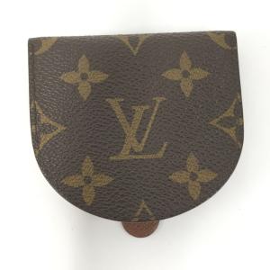 【中古】LOUIS VUITTON ポルトモネ キュヴェット コインケース モノグラム M61960｜junglejungle