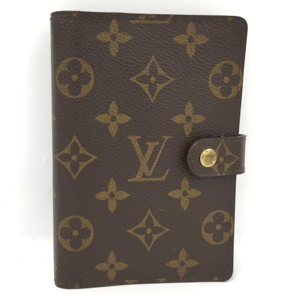 【中古】LOUIS VUITTON アジェンダPM 手帳カバー モノグラム R20005