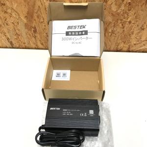 【中古】BESTEK カーインバーター インバーター 300W 車載充電器 USB2ポート MRI3...