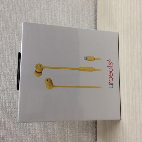 【中古】Beats by Dr.Dre urBeats3 ライトニングコネクタ イヤホン イエロー ...