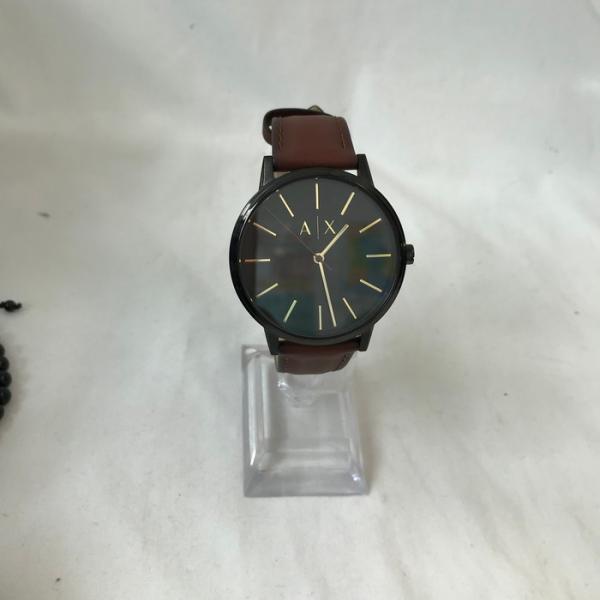 【中古】ARMANI EXCHNGE 腕時計 AX7115 ブラック [jgg]