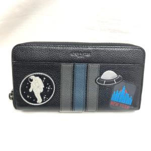 COACH（コーチ） 長財布 ソーホー ミニ シグネチャー ブラウン 茶