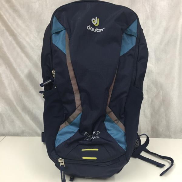 【中古】DEUTER レースEXPエアー リュックサック ナイロン ネイビー系 [jgg]