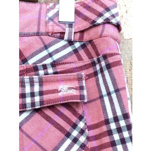 売れ筋ランキング 中古 バーバリー ブルーレーベル レディースパンツ ノバチェック ポリウレタン 表記サイズ36 Jggi ピンク