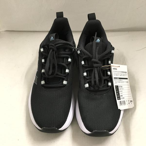 adidas RACER TR23 W レディース スニーカー ブラック 表記サイズ：24cm IG...