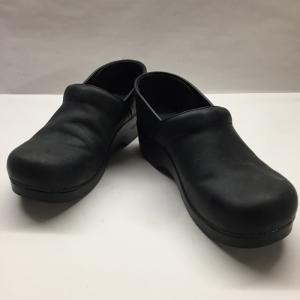 【中古】dansko ダンスコ プロフェッショナルオイルドサポレザー シューズ 206020202 ブラック サイズ40 [jgg]｜junglejungle