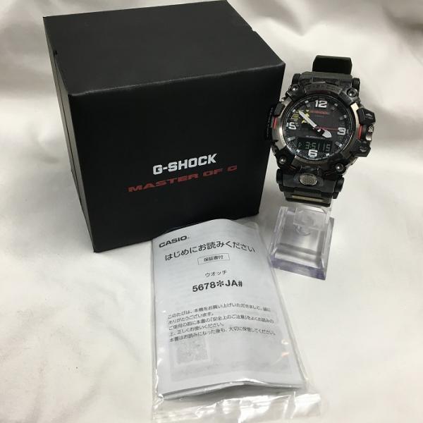 【中古】CASIO G-SHOCK メンズ 腕時計 ソーラー マッドマスター GWG-2000 ブラ...