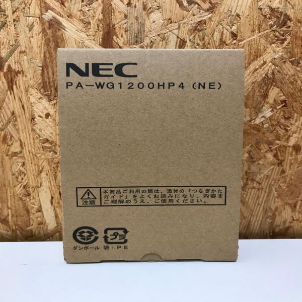 【中古】NEC 無線LANルーター PA-WG1200HP4 ブラック [jgg]