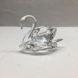 SWAROVSKI（スワロフスキー） クリスタル 白鳥 置物 フィギュア スワン