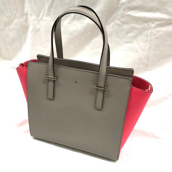 【中古】kate spade シダーストリート ヘイデン 2WAYショルダーバッグ ハンドバッグ レ...