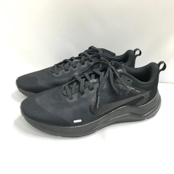 【中古】NIKE ダウンシフター12 メンズ スニーカー DD9293-002 ブラック サイズ26...