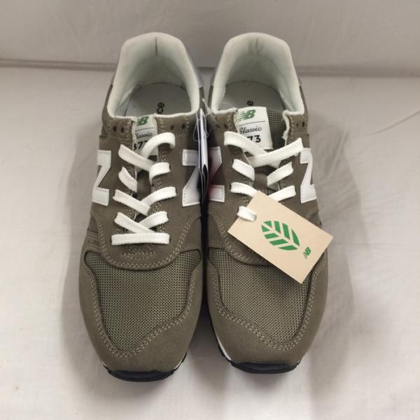 【中古】new balance 373 メンズ スニーカー 27.0cm ML373QC2 カーキ ...