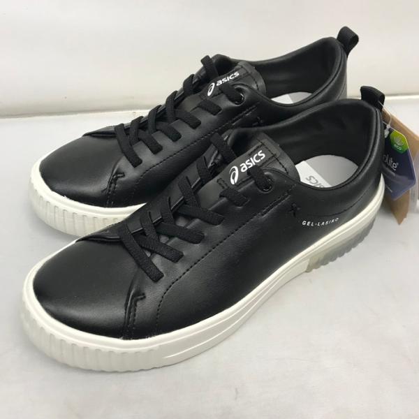 【中古】asics ゲルラシーロ レディース スニーカー 23.5cm 1292A047 ブラック ...